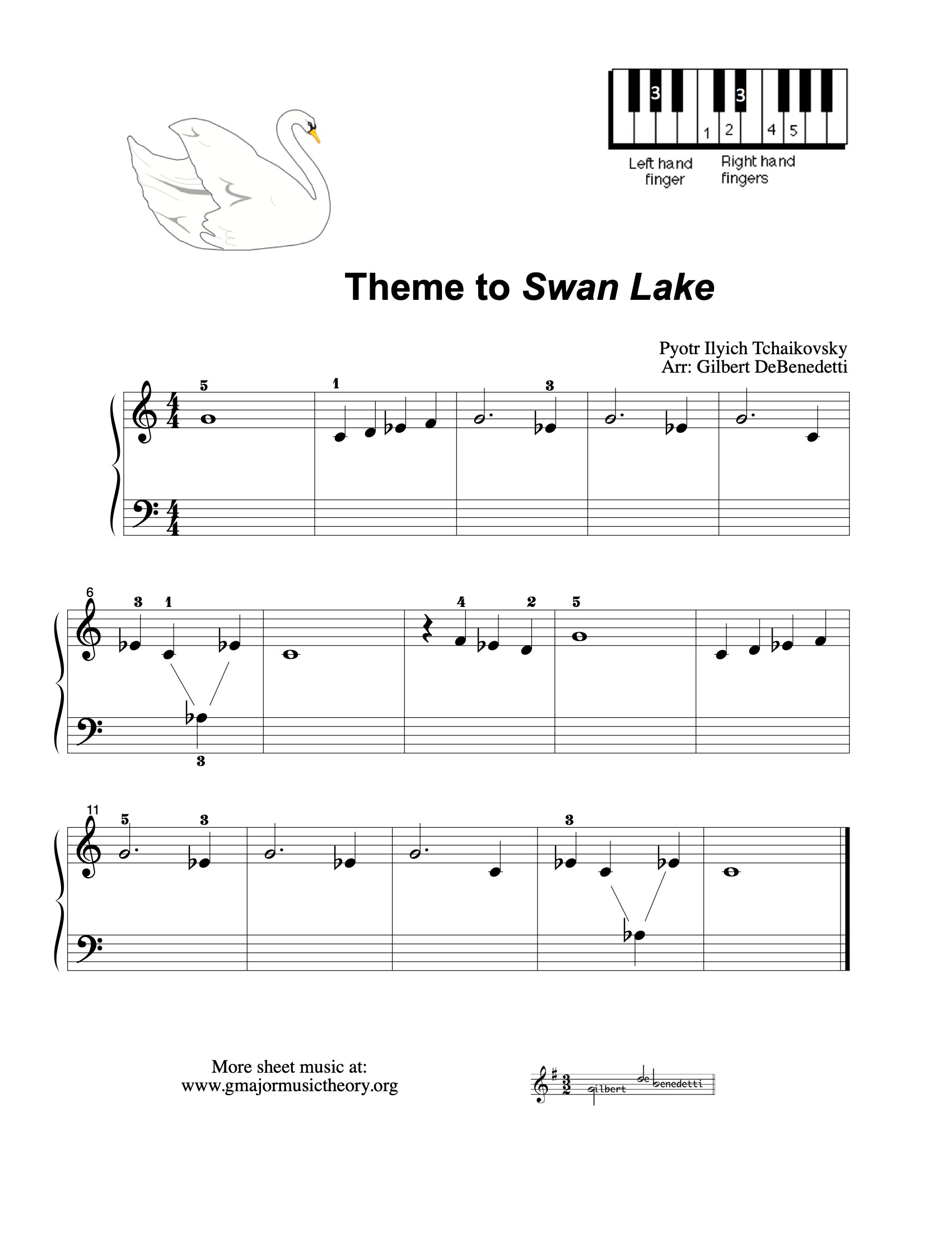 Free Easy Piano Sheet Music for Beginners in PDF
