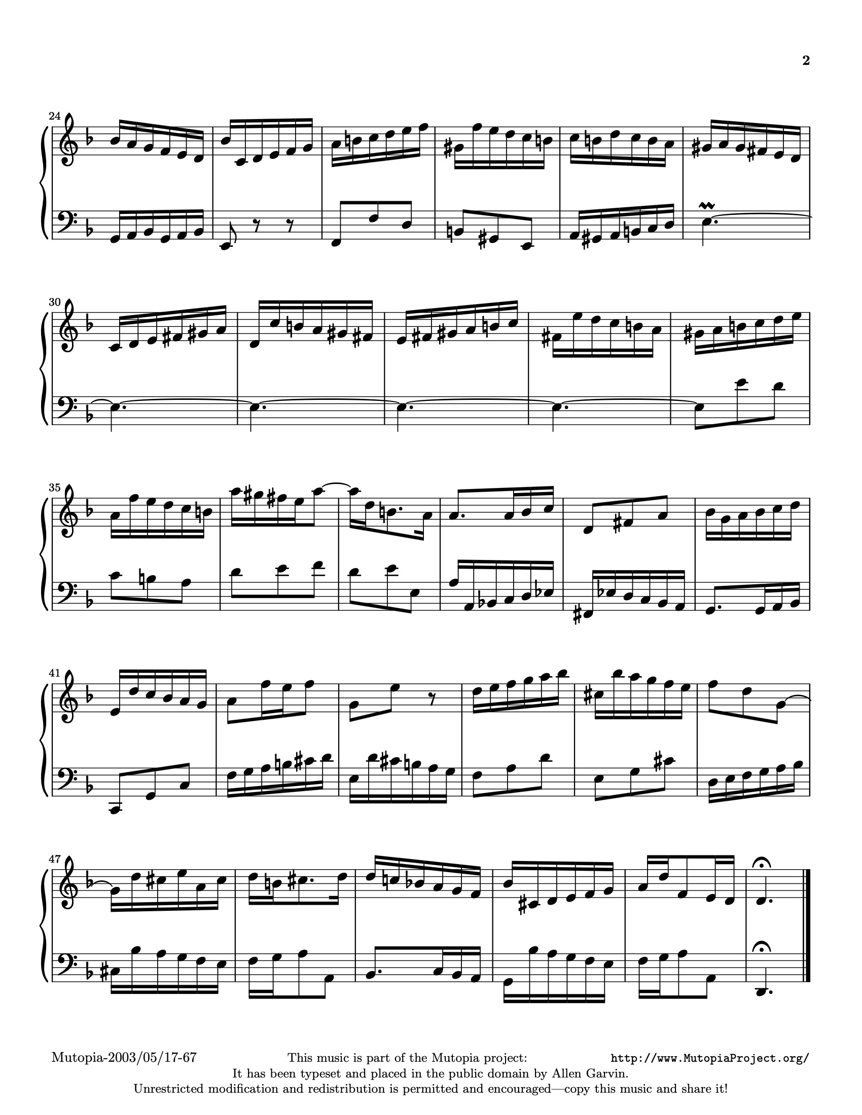 Invention No. 4 sheet music — page 2