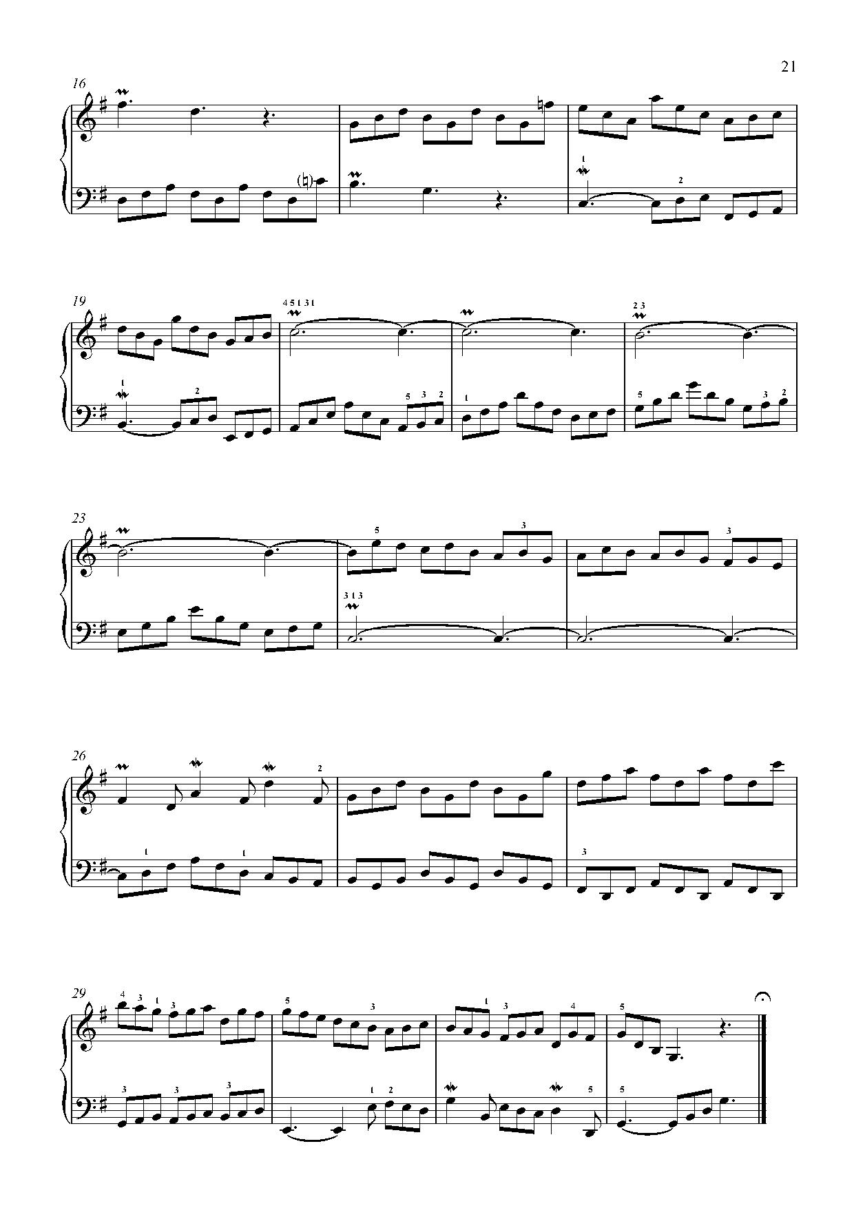 Invention No. 10 sheet music — page 2