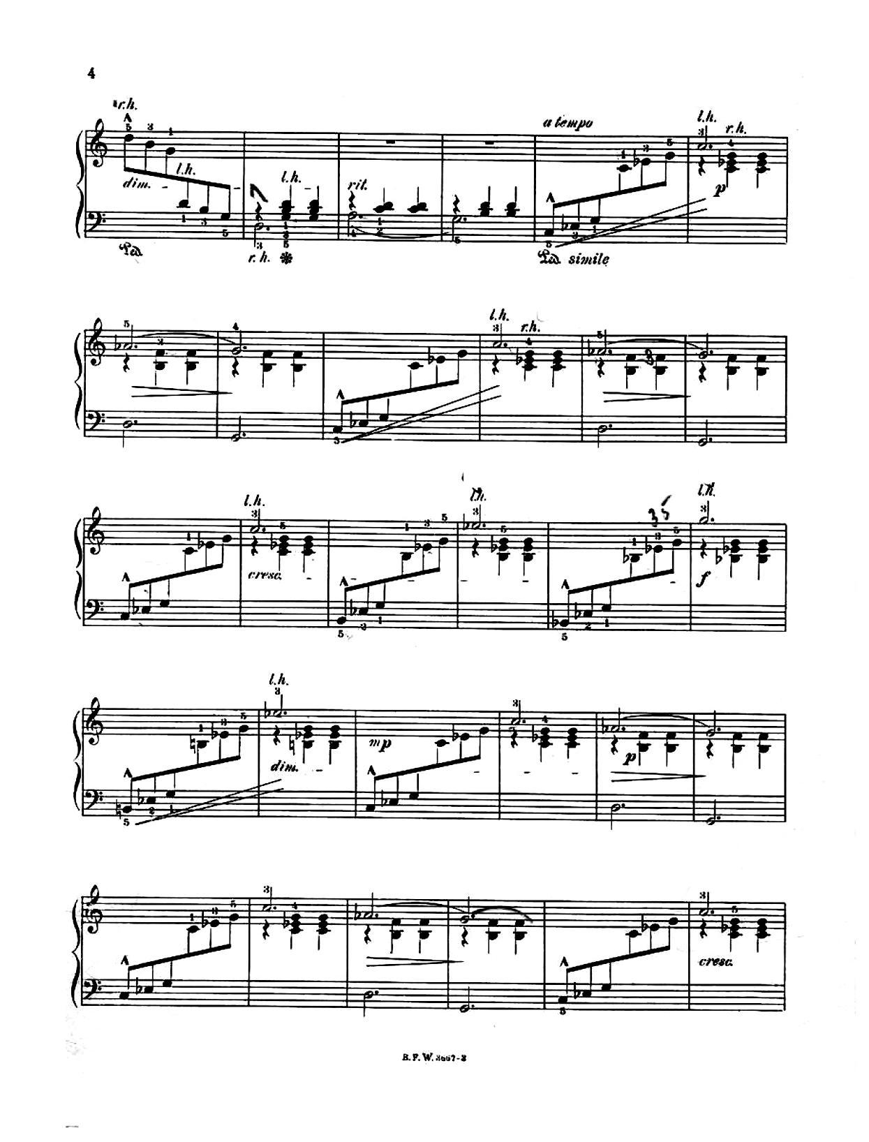Sur la Glace à Sweet Briar sheet music — page 3